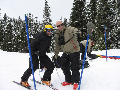 Coach Mailey with Emily Christensen
